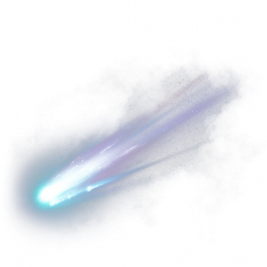comet clipart galaxy