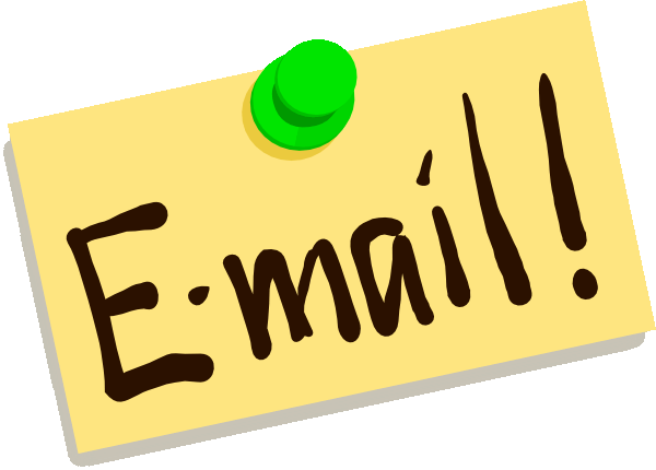 email clipart written communication