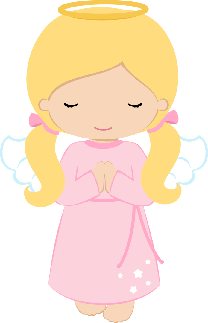 halo clipart pink angel