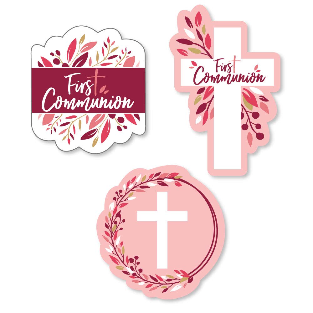 communion clipart elegant cross