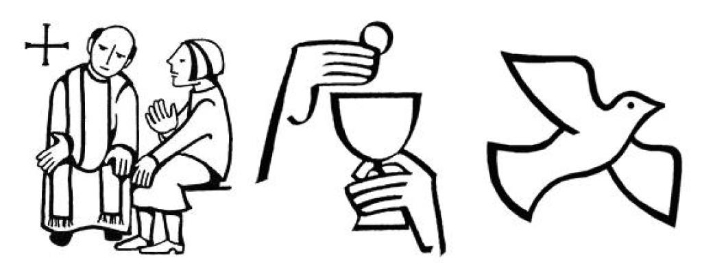 communion clipart first penance