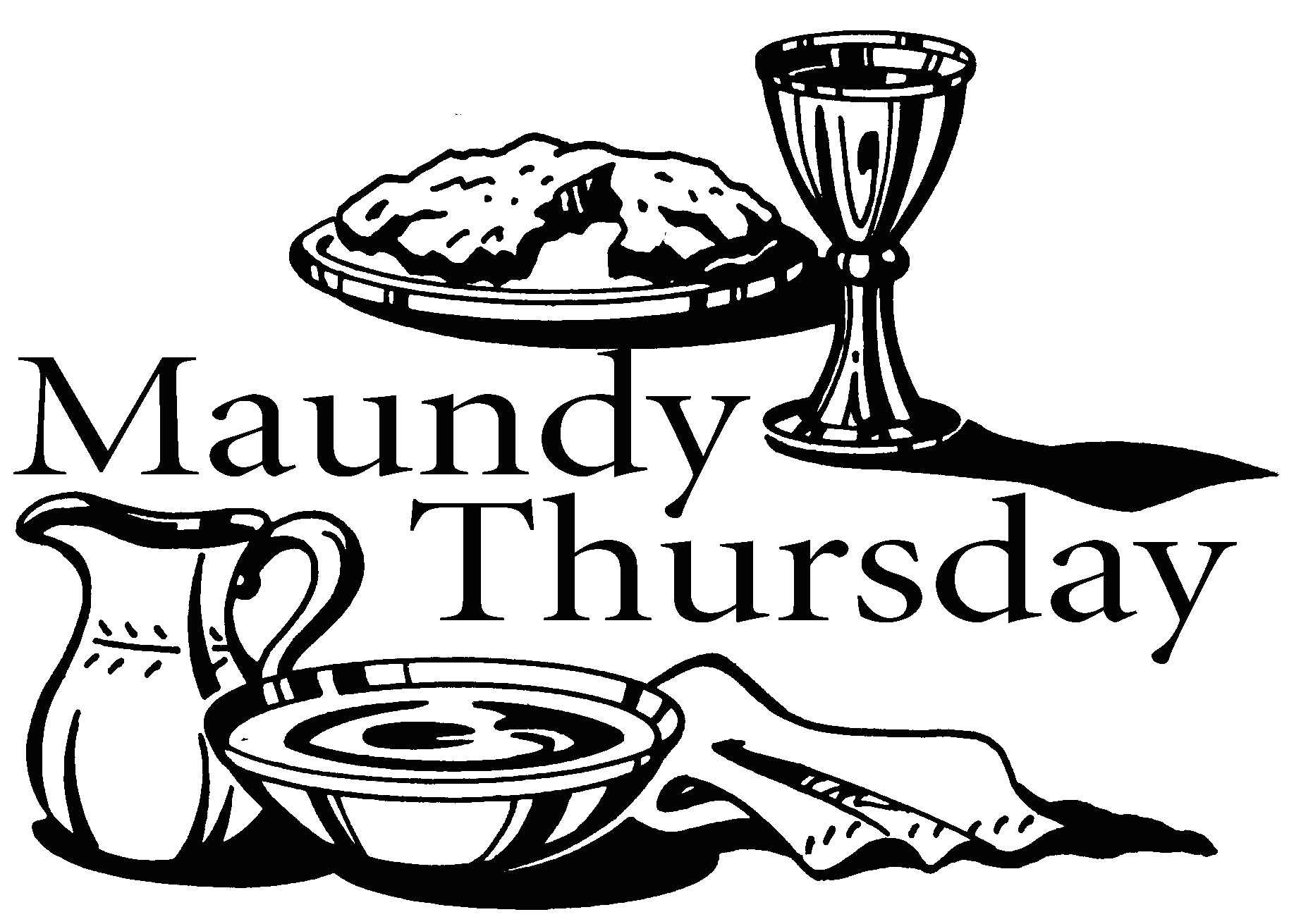 communion clipart maundy thursday