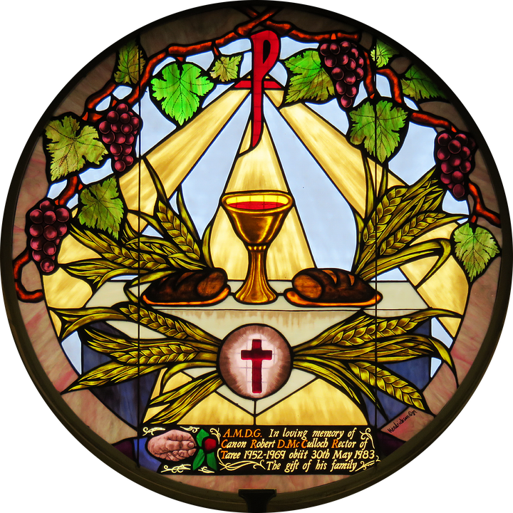 Communion clipart stained glass, Communion stained glass ...