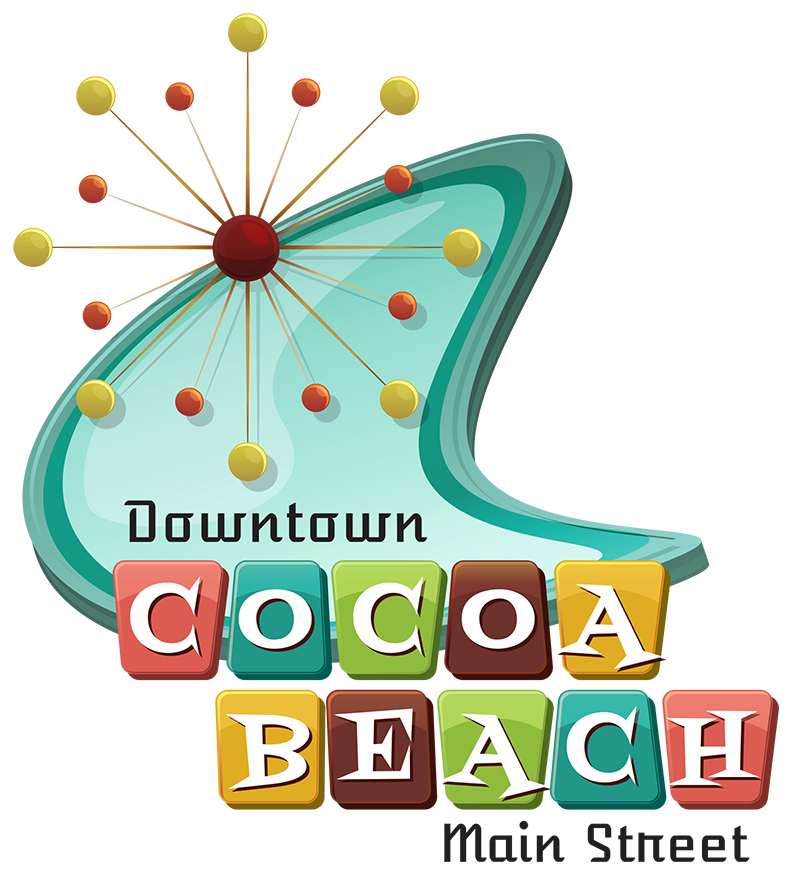 Cocoa beach local business. Usa clipart main street