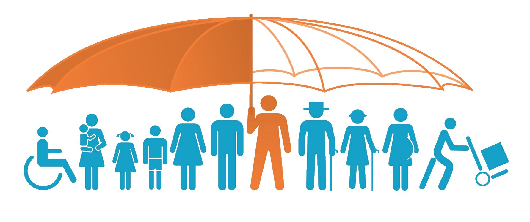 Insurance going beyond the. Group clipart social group