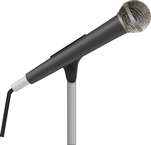 debate clipart microphone