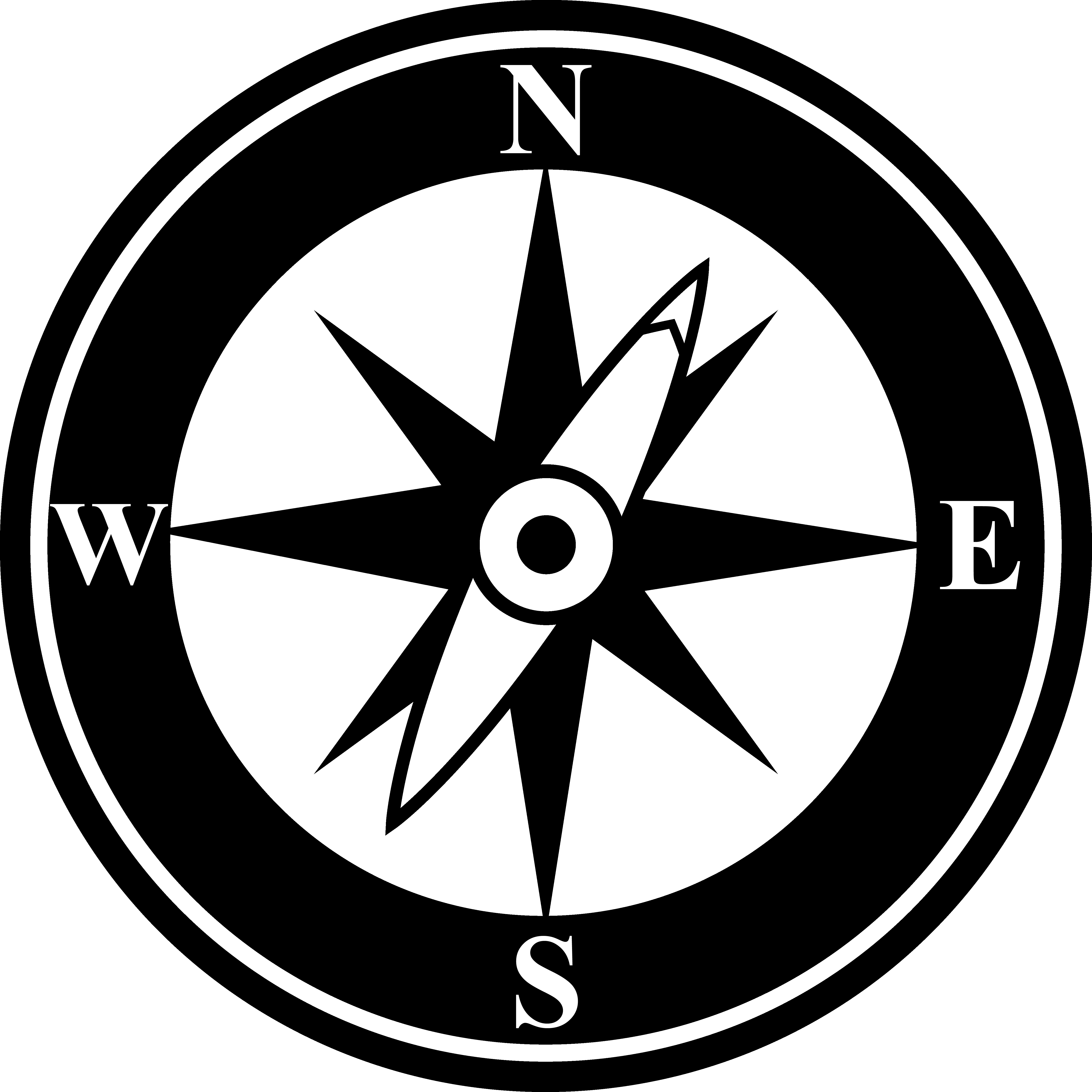 navy clipart compass
