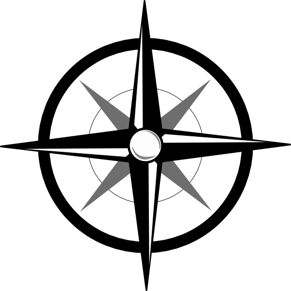 compass clipart abstract