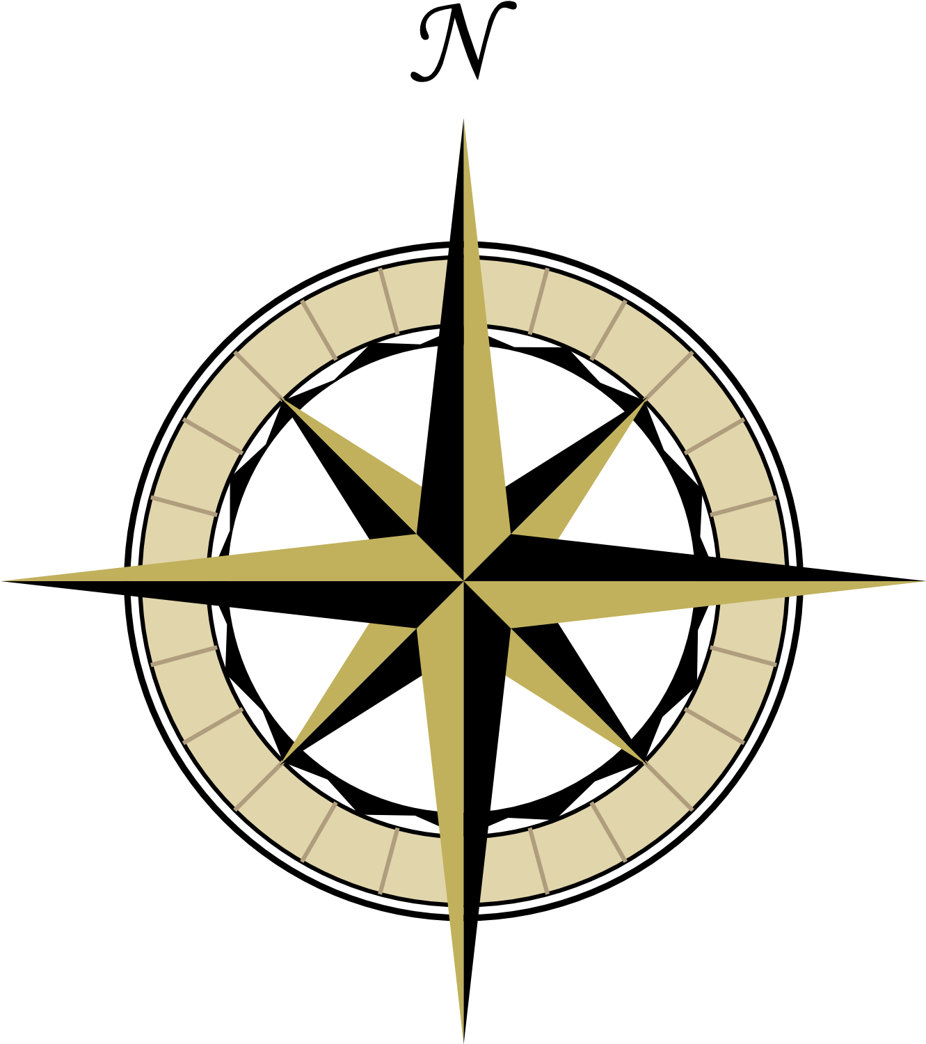 compass clipart compass rose
