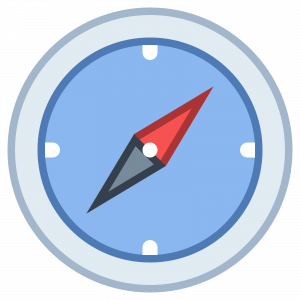 compass clipart icon