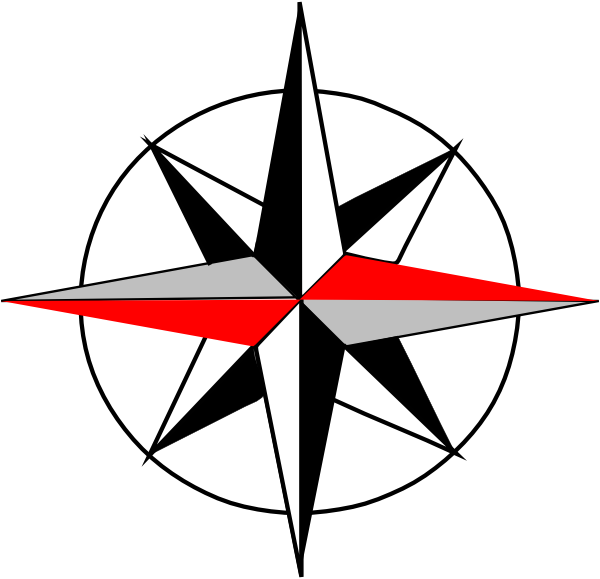 Compass clipart north south east west, Compass north south ...