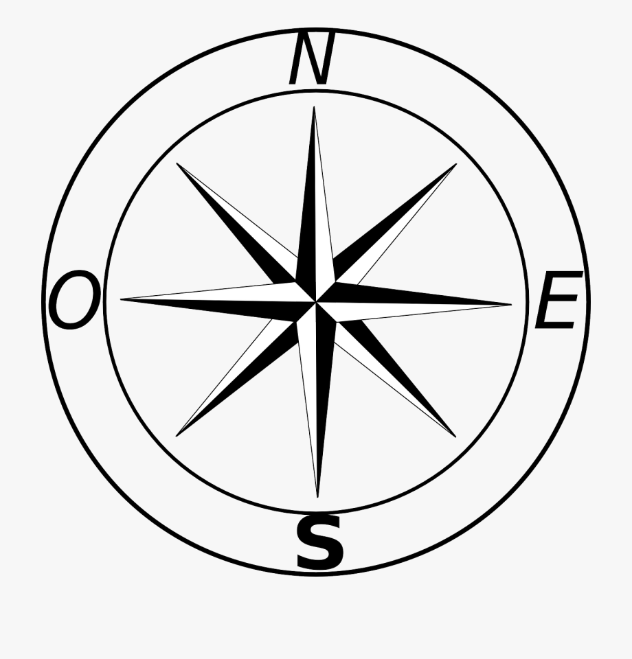 compass clipart north star