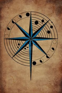Compass clipart northern star.  best nautical images