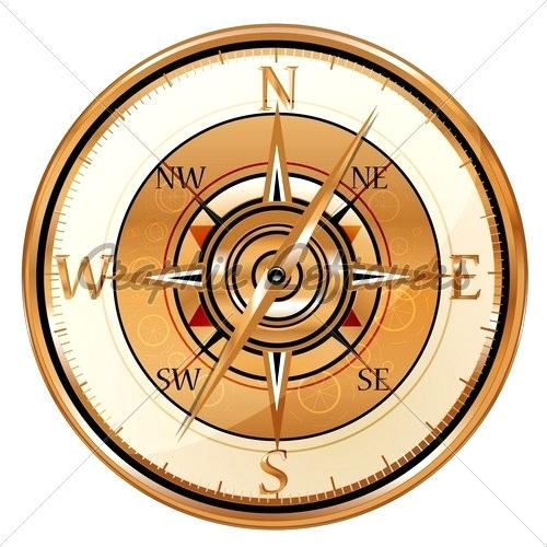 compass clipart old fashioned