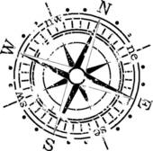 Compass clipart old fashioned. Vintage 