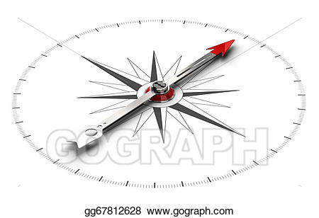 Compass clipart orientation. Drawing direction background 