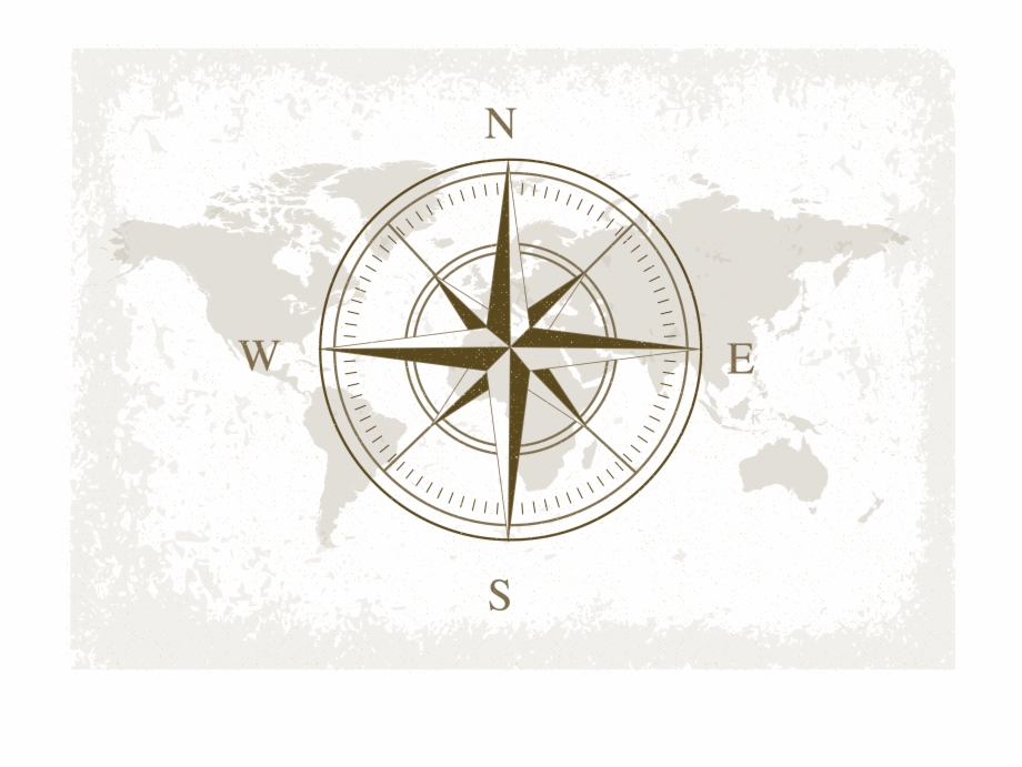 Compass clipart plain. Map png world free