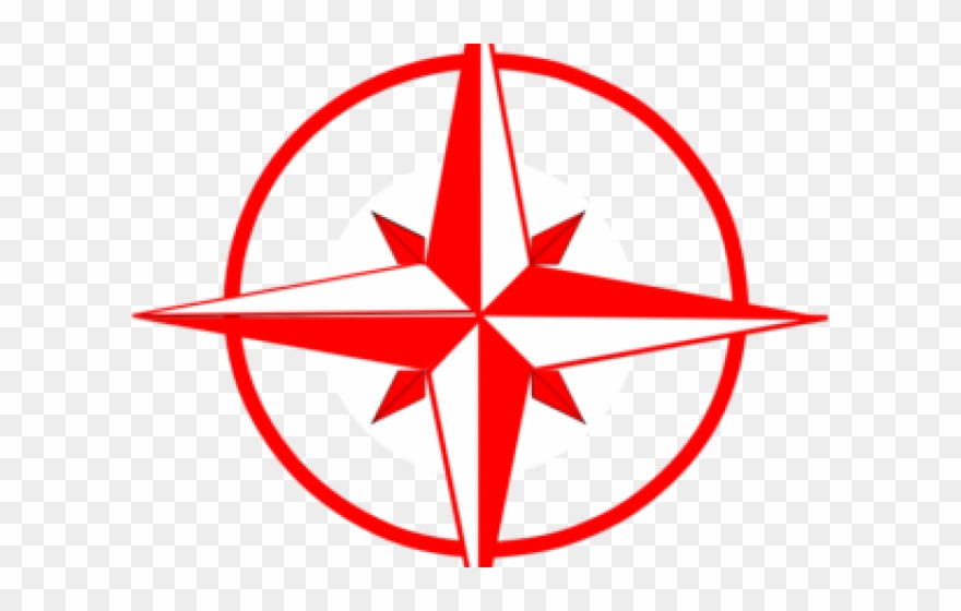 And black png download. Compass clipart red