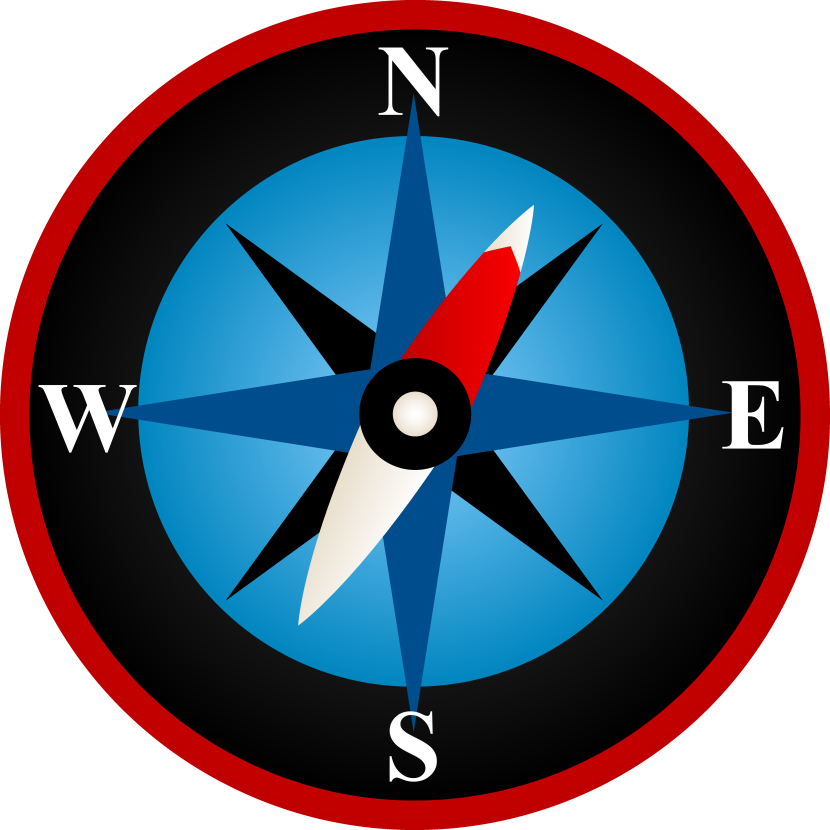 compass clipart simple