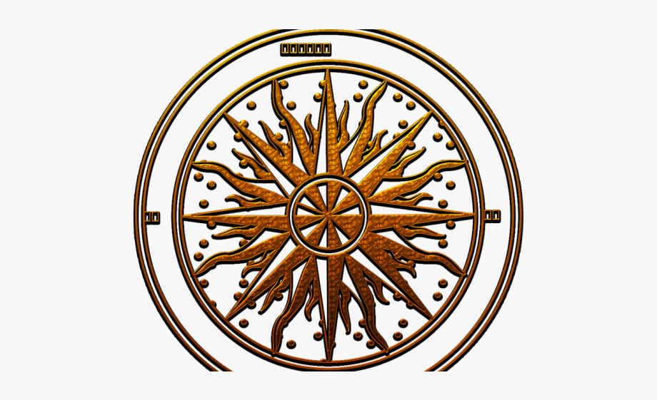 Steampunk clipart north point. Compass egyptian rose 
