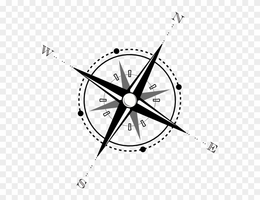 Compass clipart svg. Library stock black and