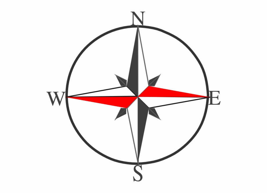 compass clipart west compass