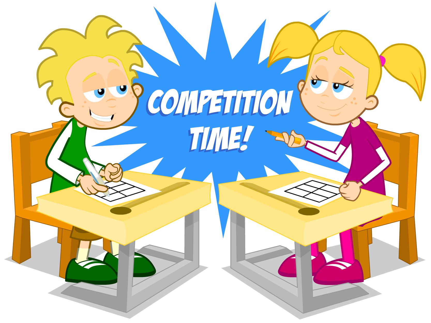 competition clipart competition time