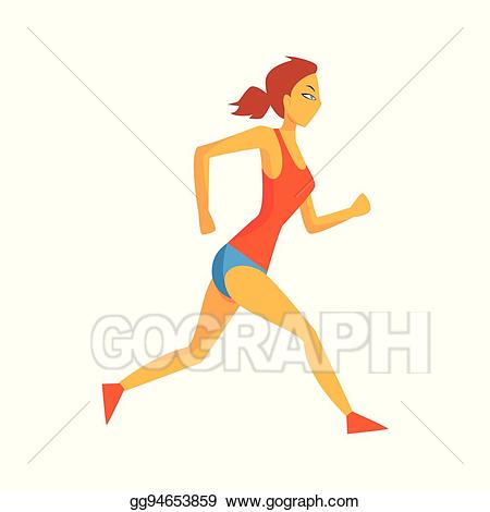 track clipart jogging