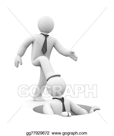 Stock illustration gg . Competition clipart unfair