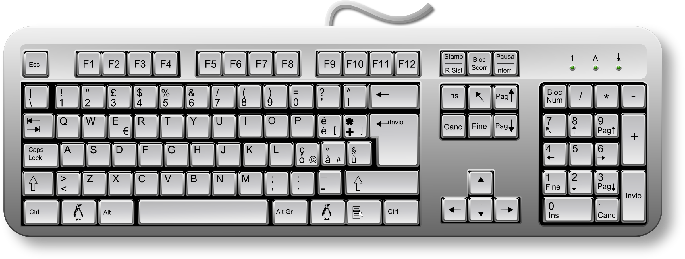 Computer clip art computer component. Clipart of keyboard lemonize