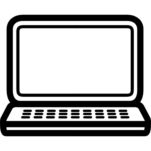 Computer clip art outline. Macbook pro tool free