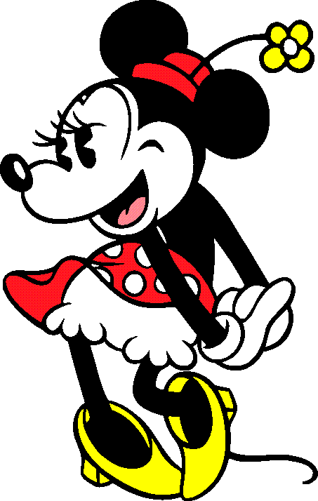 Free minnie mouse possibly. Computer clip art retro