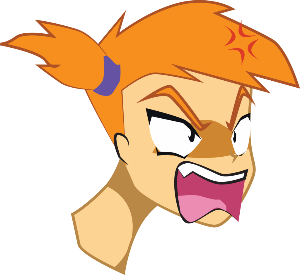 Computer clipart angry. Girl typegoodies me