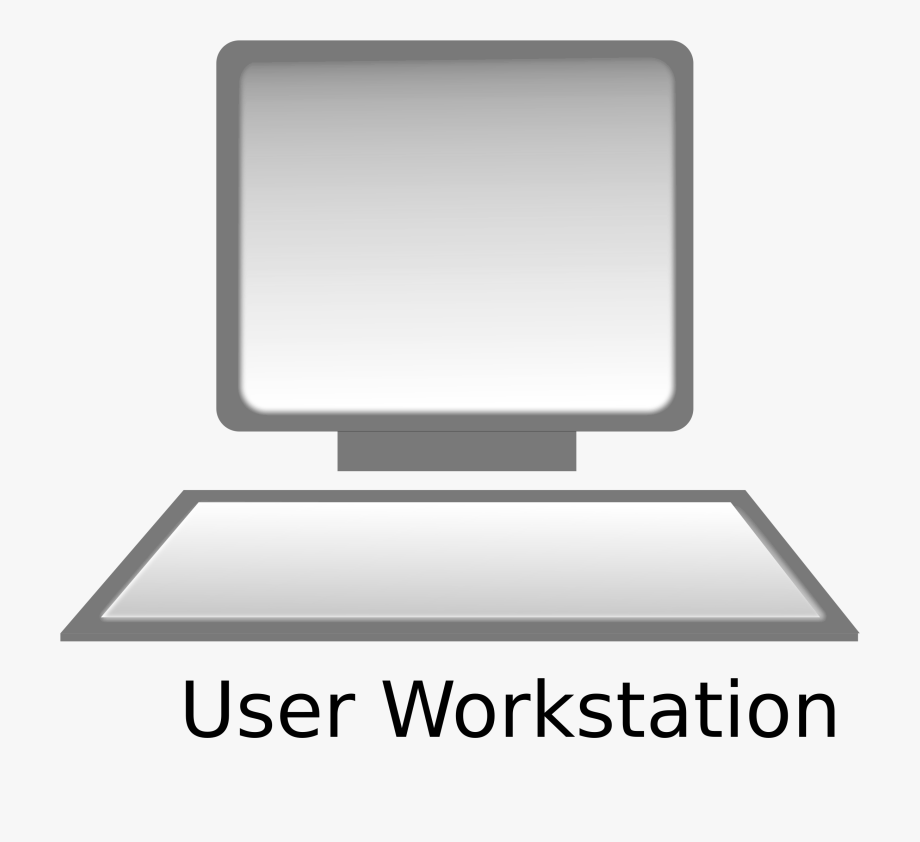 computer clipart computer station
