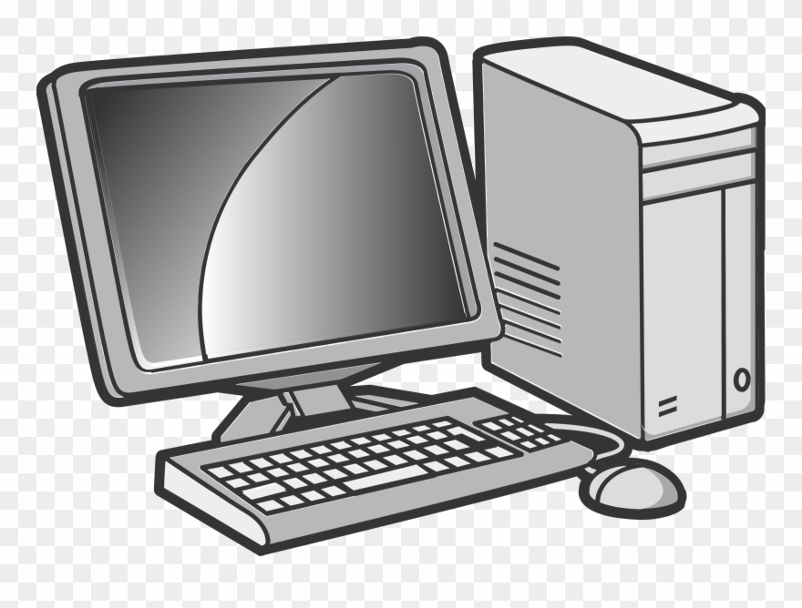 computer clipart desktop computer