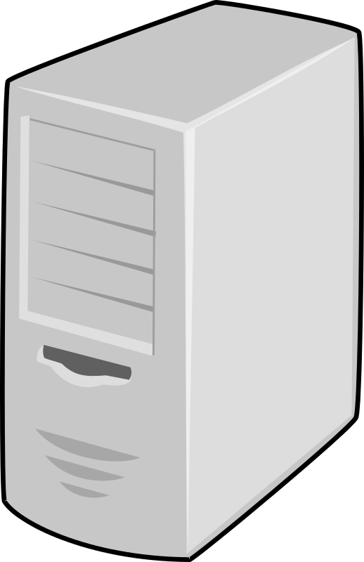 computers clipart box
