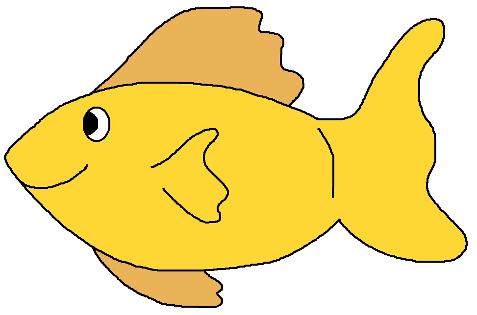 Fish clipart creepy. Free yellow butterfly download