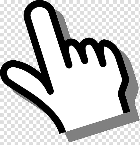 computers clipart hand