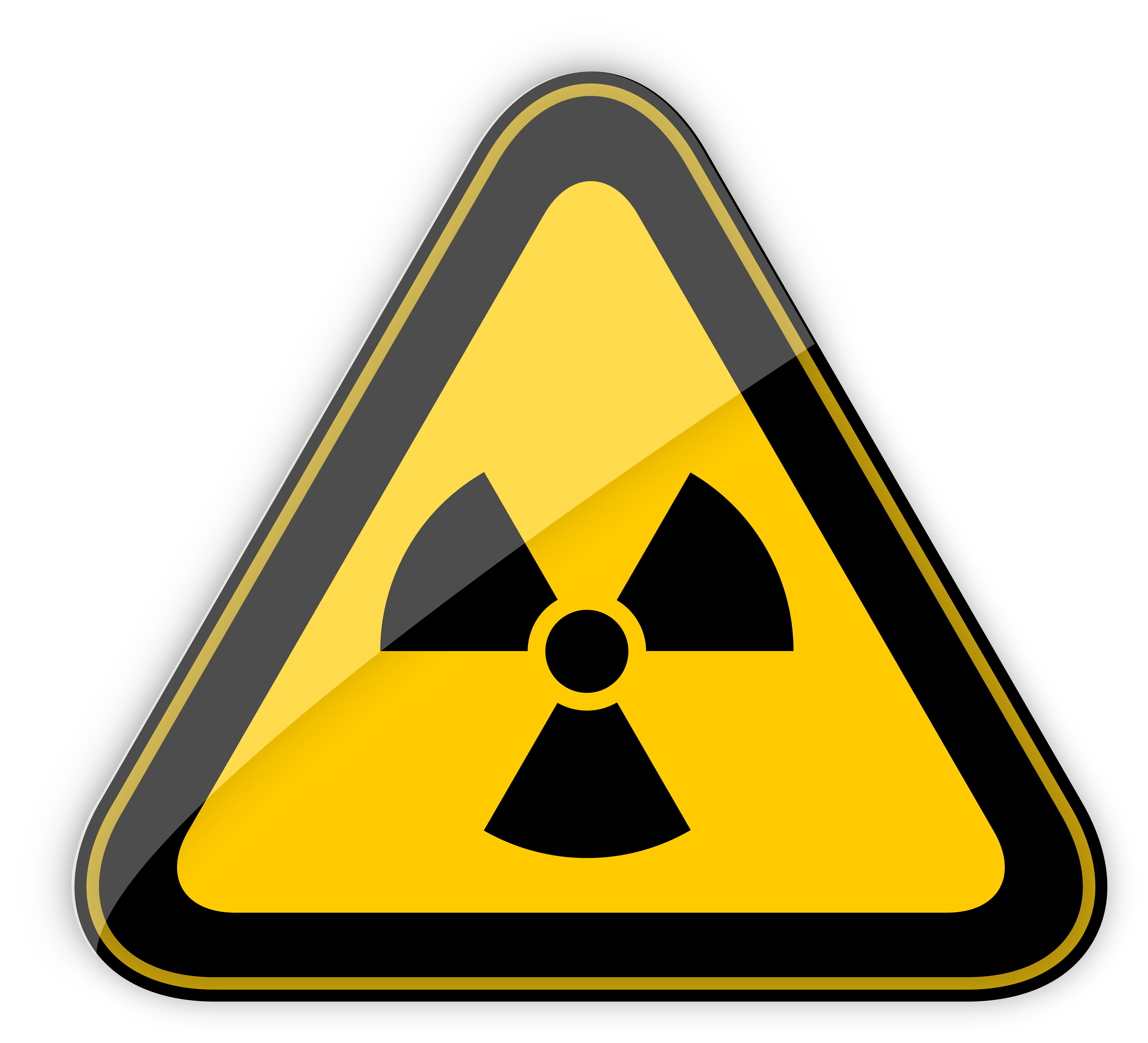 cone clipart warning