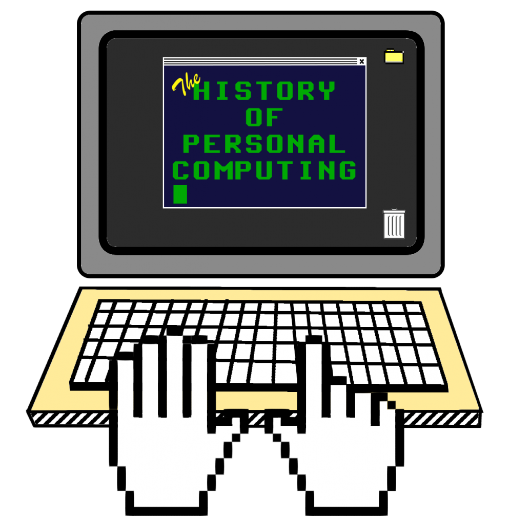 The history of personal. Website clipart first computer