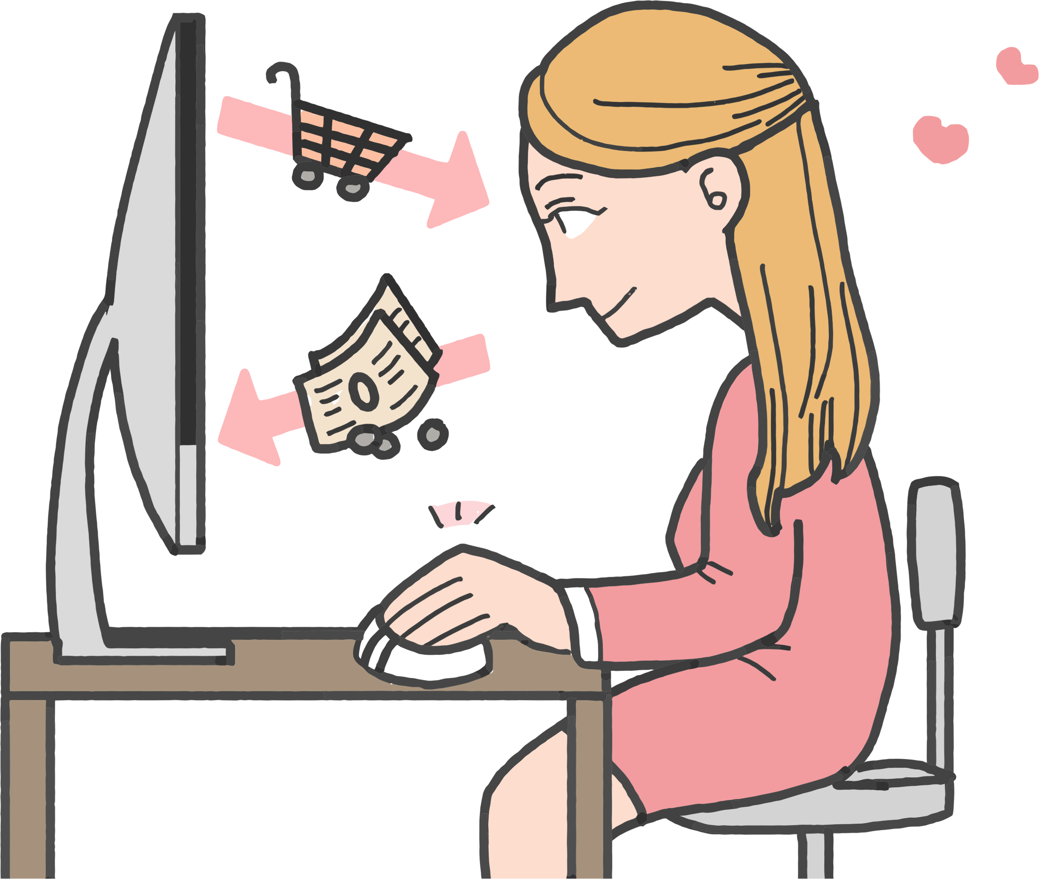 computers clipart shopping