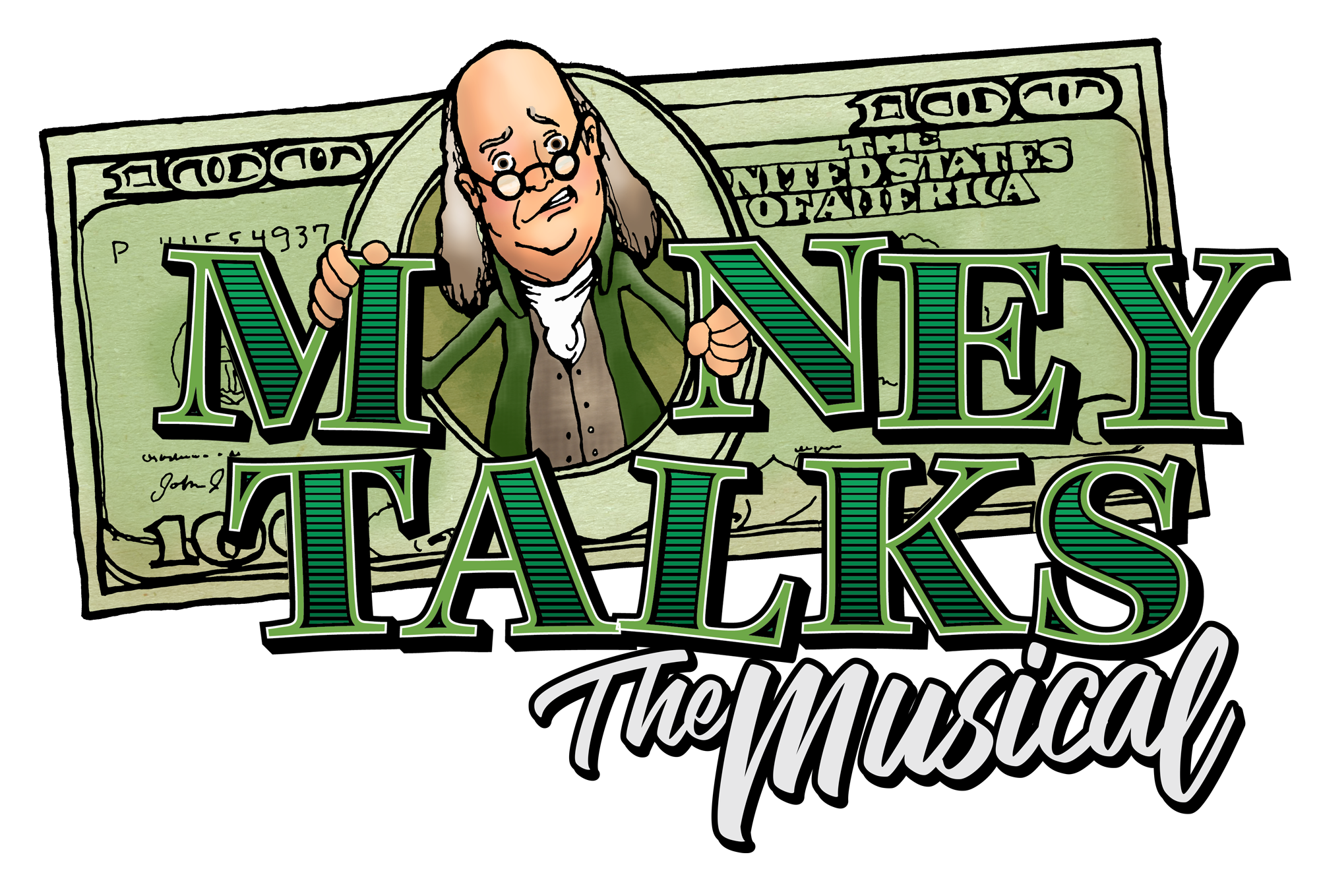 Money talks the musical. Writer clipart lyricist