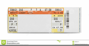 Concert free images at. Ticket clipart stub