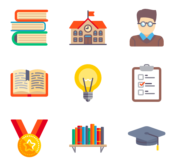 curriculum clipart education icon