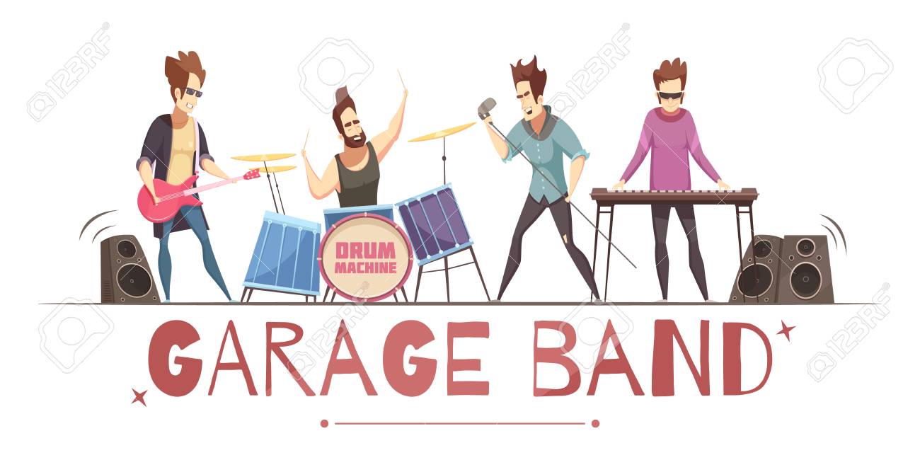 Concert clipart garage band. Free download clip art