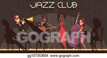 concert clipart jazz club