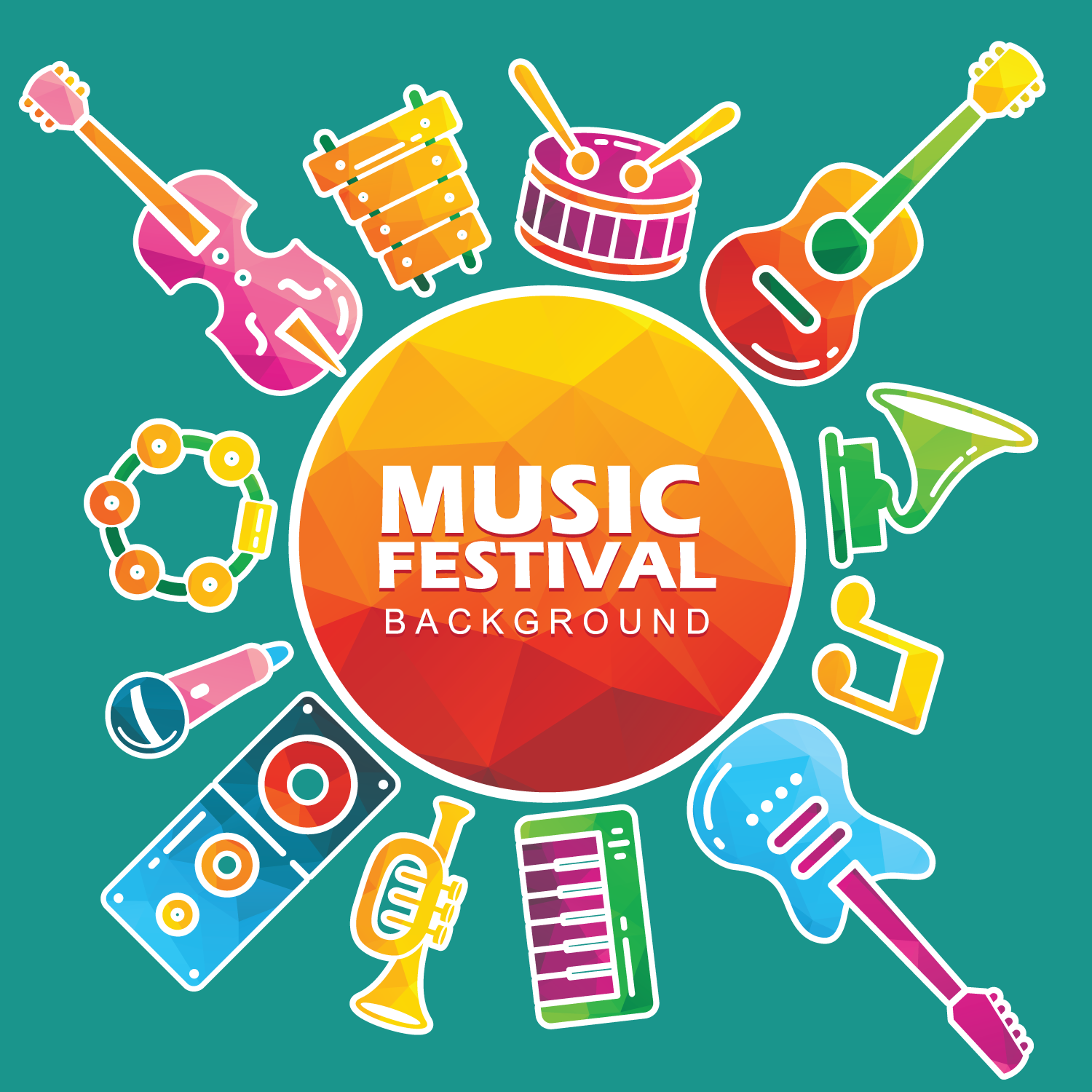 tickets clipart music festival