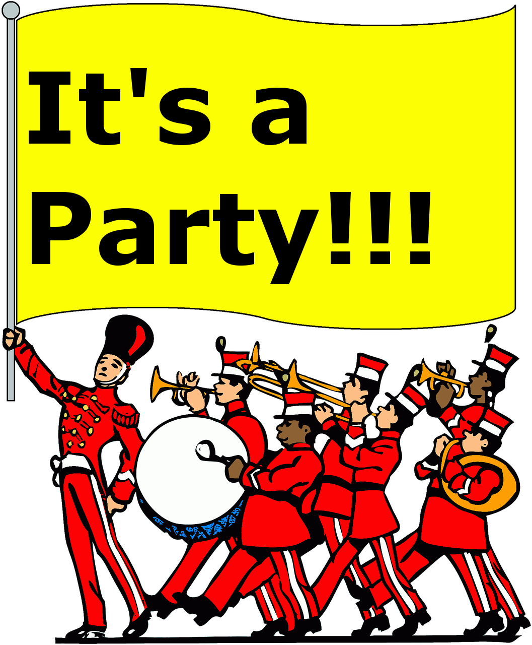 parade clipart band practice