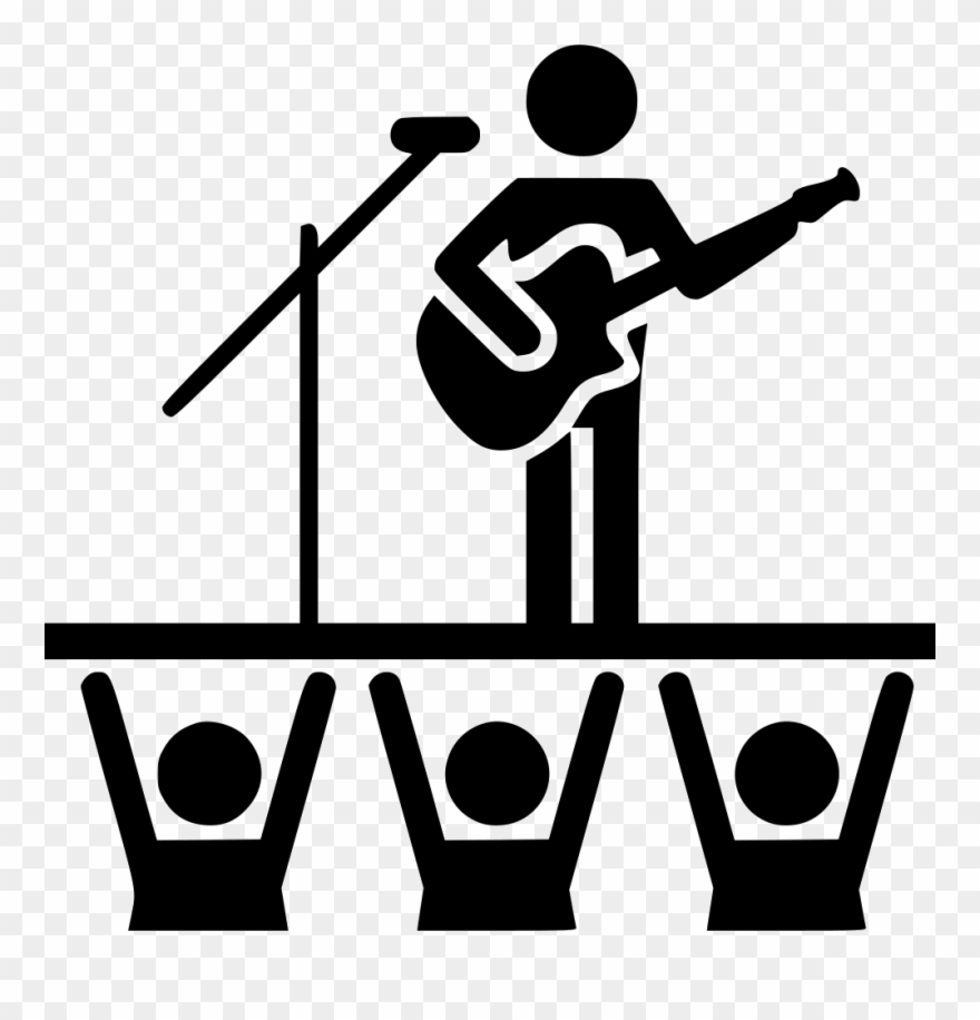 Svg png icon free. Concert clipart transparent