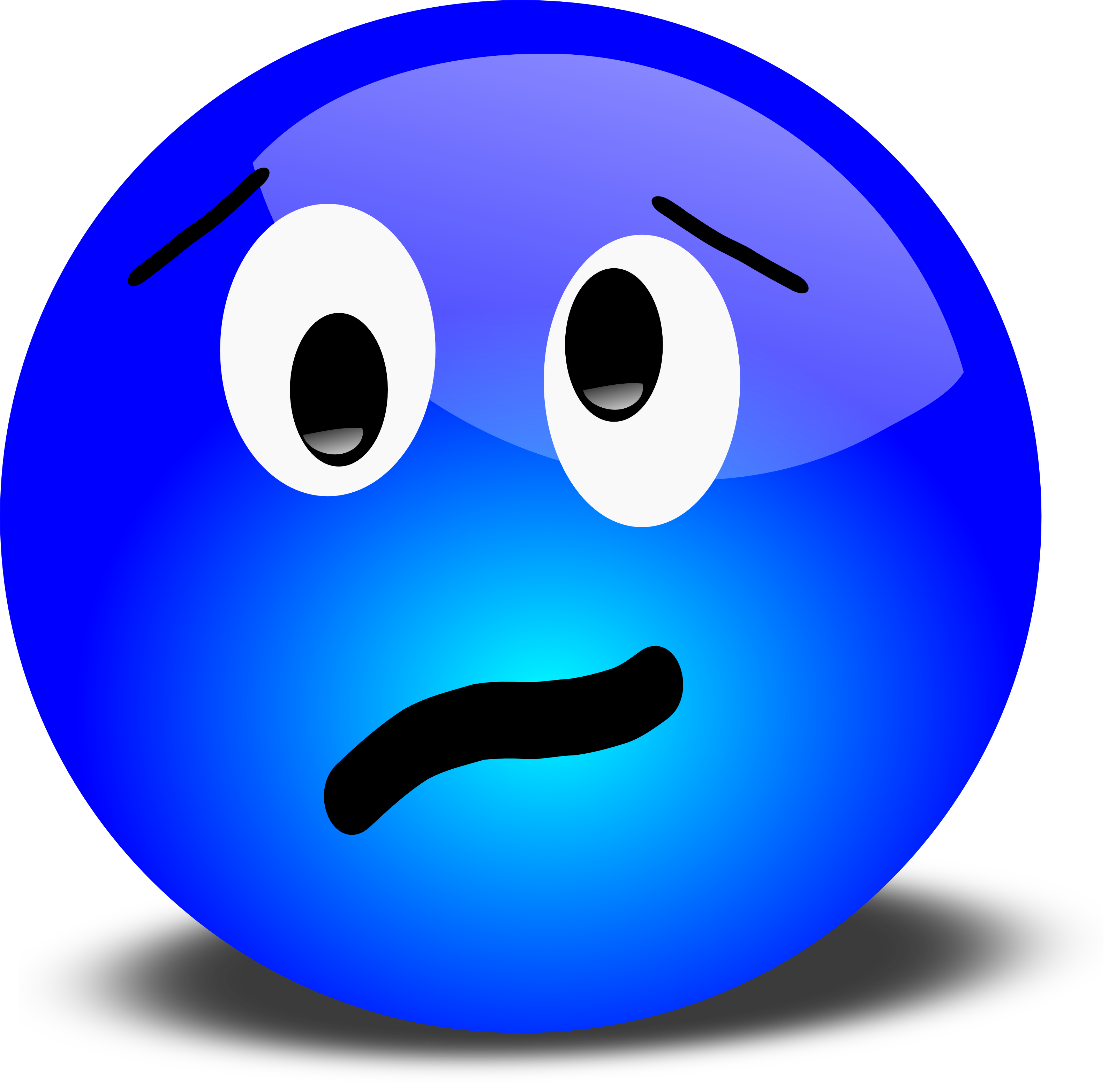 Collection of free concerned. Smiley clipart facial expression